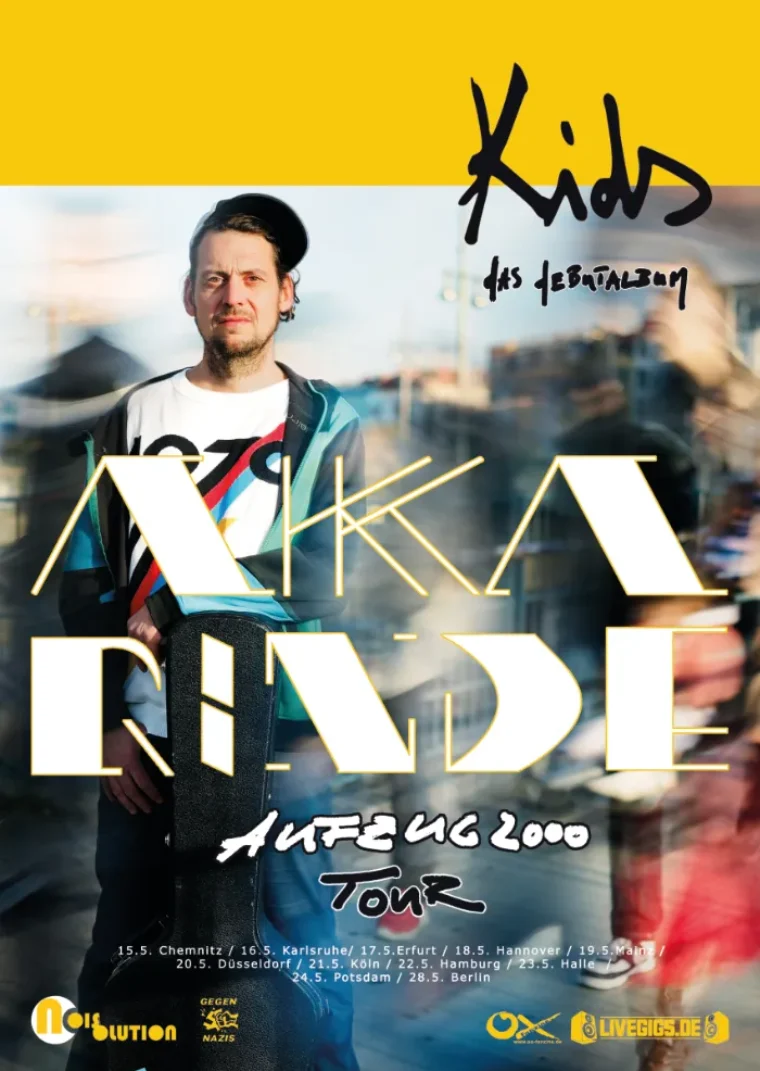 Tour-Plakat AKa Rinde Tour-Plakat AKa Rinde
